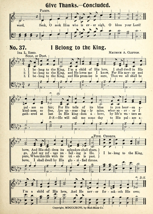 Magnificat: a Hymnal for Sunday Schools page 35