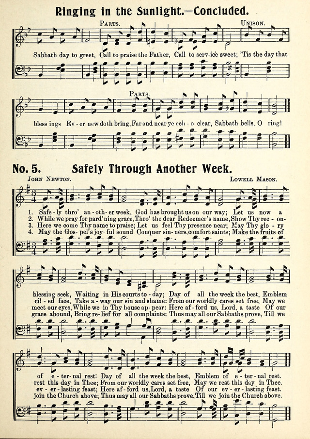 Magnificat: a Hymnal for Sunday Schools page 5