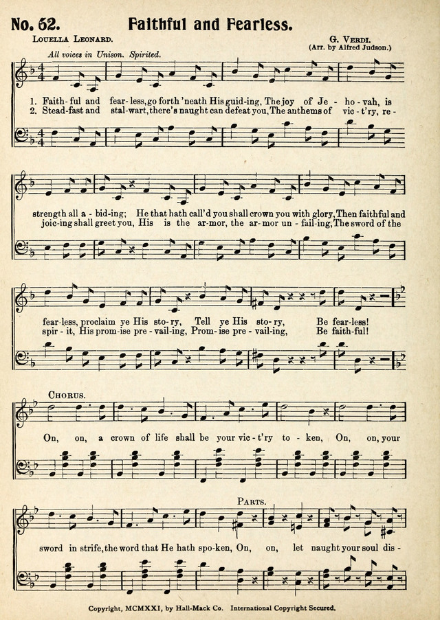 Magnificat: a Hymnal for Sunday Schools page 60