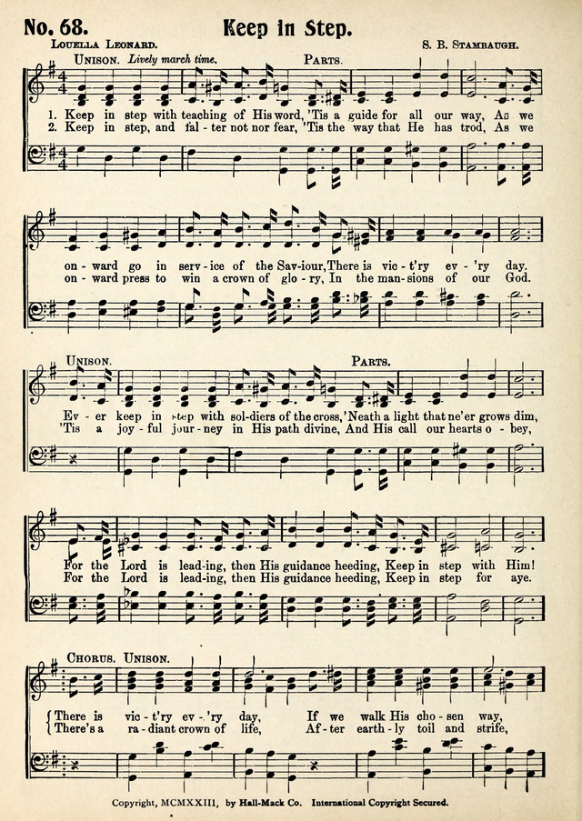 Magnificat: a Hymnal for Sunday Schools page 66