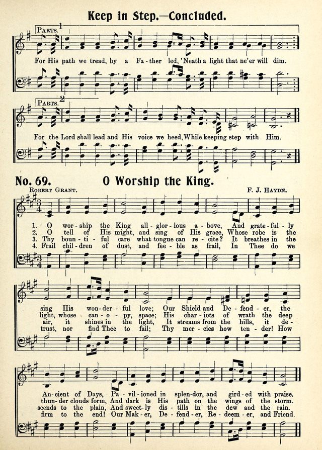 Magnificat: a Hymnal for Sunday Schools page 67