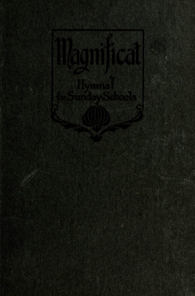 Magnificat: a Hymnal for Sunday Schools page cover