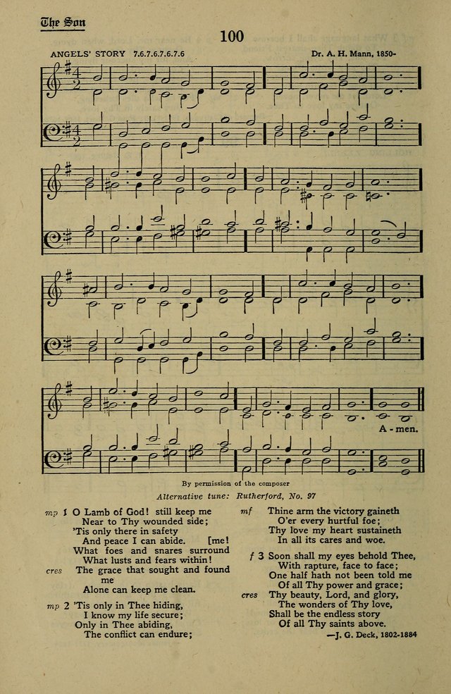 Methodist Hymn and Tune Book: official hymn book of the Methodist Church page 108