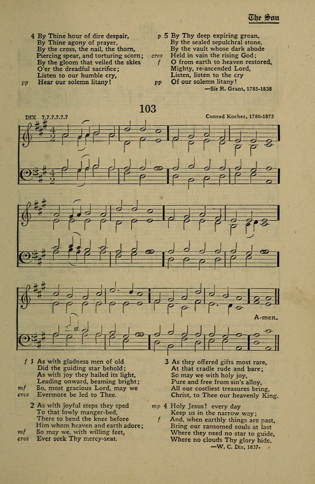Methodist Hymn and Tune Book: official hymn book of the Methodist Church page 111