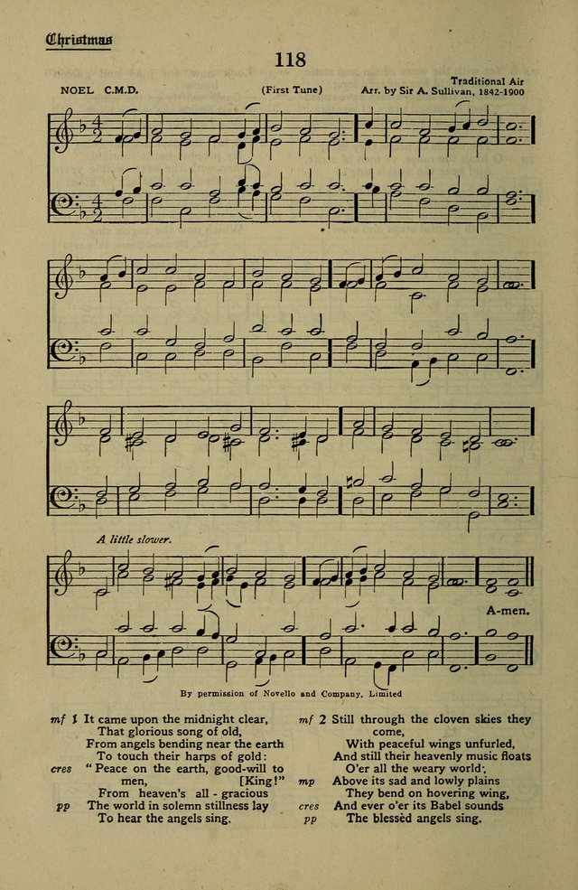 Methodist Hymn and Tune Book: official hymn book of the Methodist Church page 134