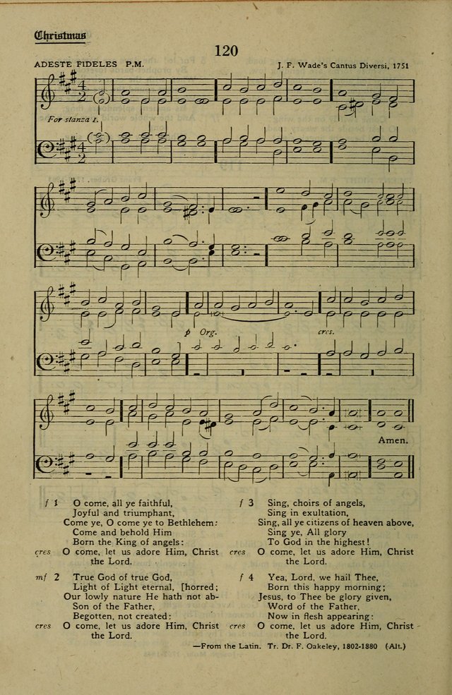 Methodist Hymn and Tune Book: official hymn book of the Methodist Church page 136