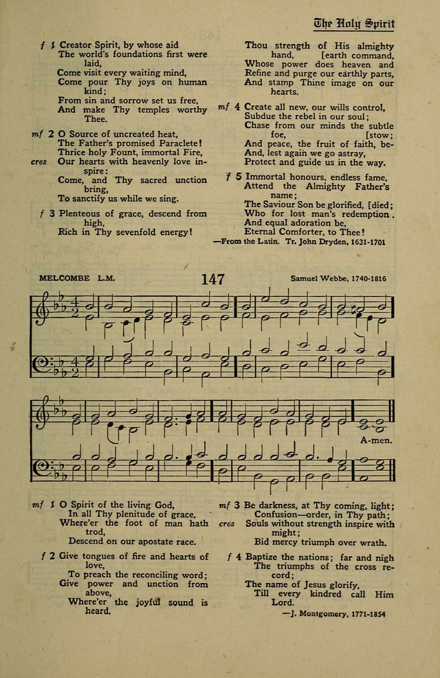 Methodist Hymn and Tune Book: official hymn book of the Methodist Church page 165