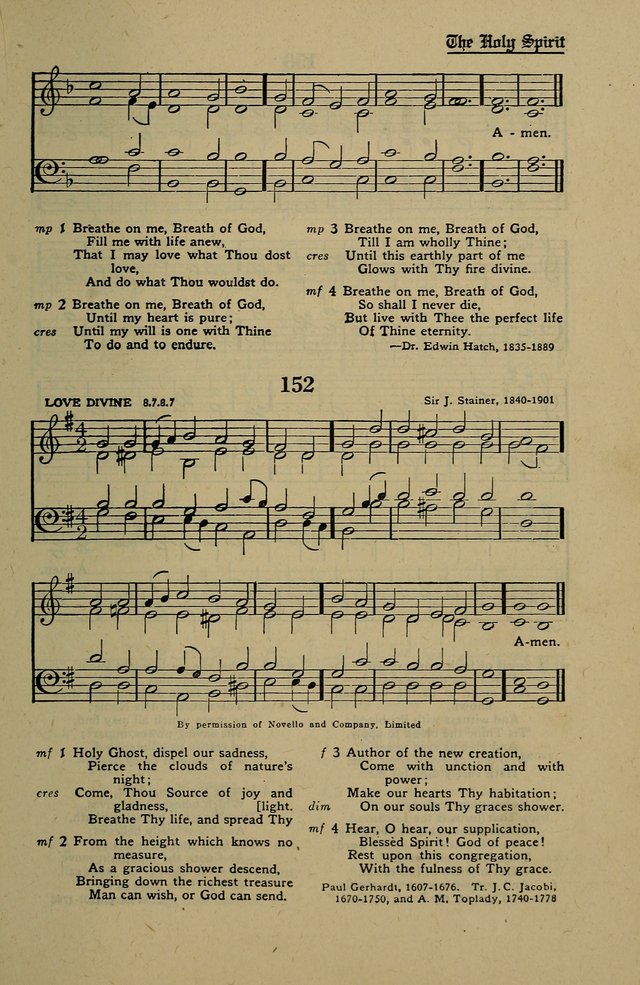 Methodist Hymn and Tune Book: official hymn book of the Methodist Church page 169