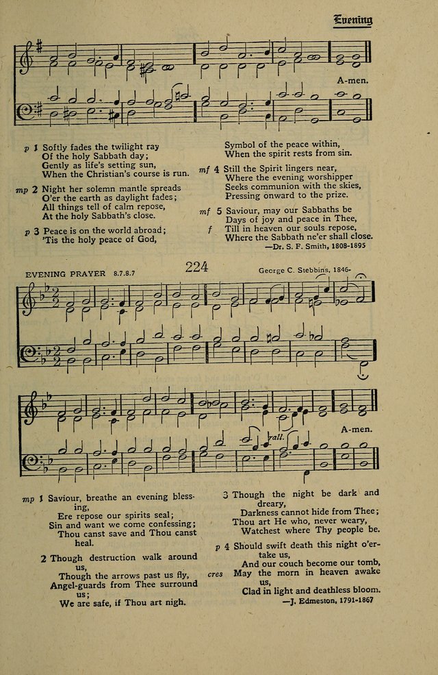 Methodist Hymn and Tune Book: official hymn book of the Methodist Church page 243