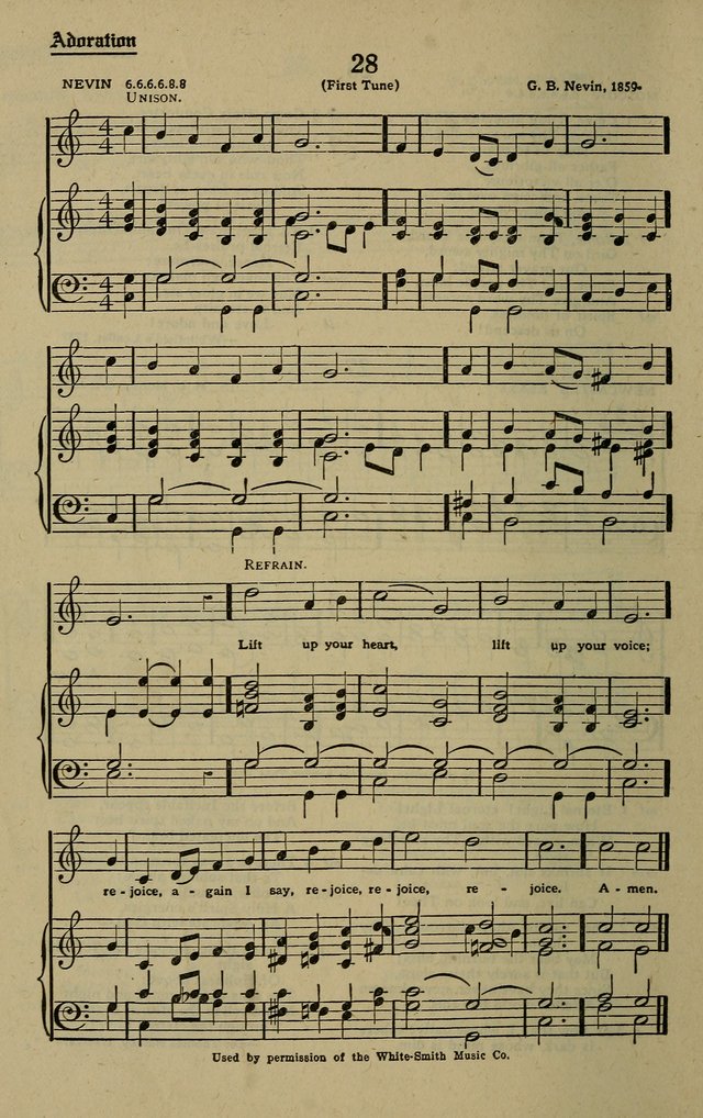 Methodist Hymn and Tune Book: official hymn book of the Methodist Church page 26