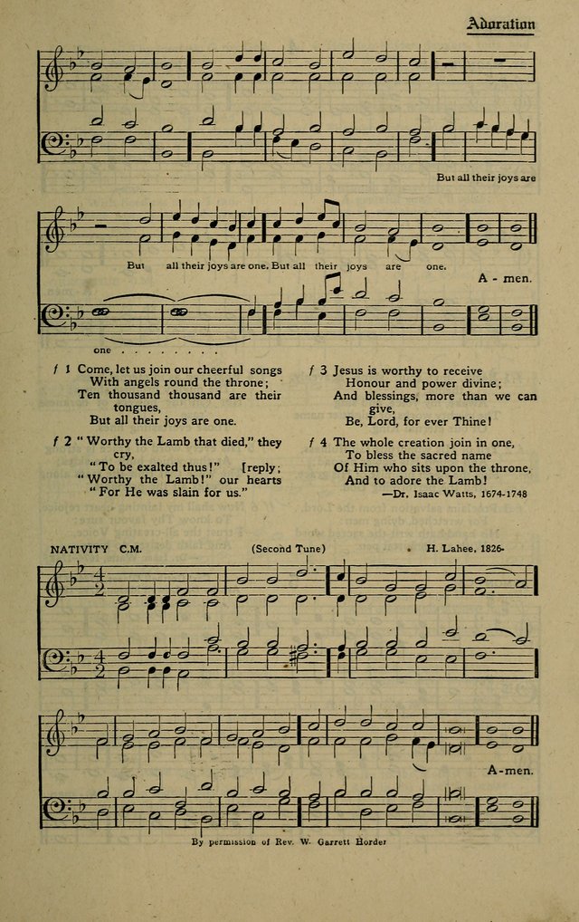 Methodist Hymn and Tune Book: official hymn book of the Methodist Church page 3