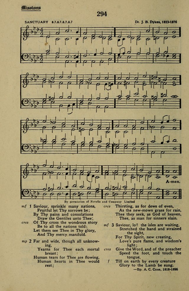 Methodist Hymn and Tune Book: official hymn book of the Methodist Church page 318