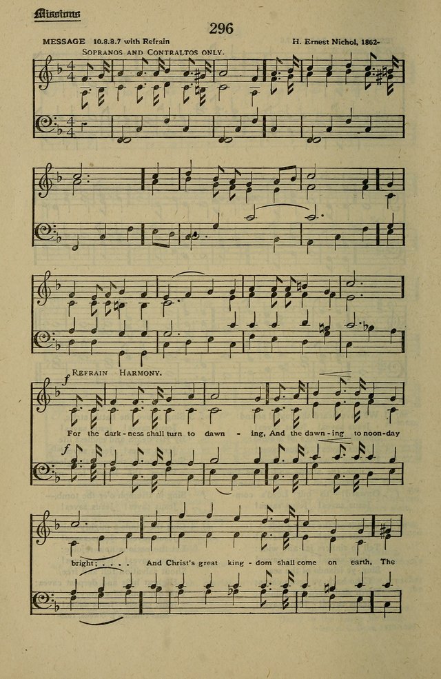 Methodist Hymn and Tune Book: official hymn book of the Methodist Church page 320