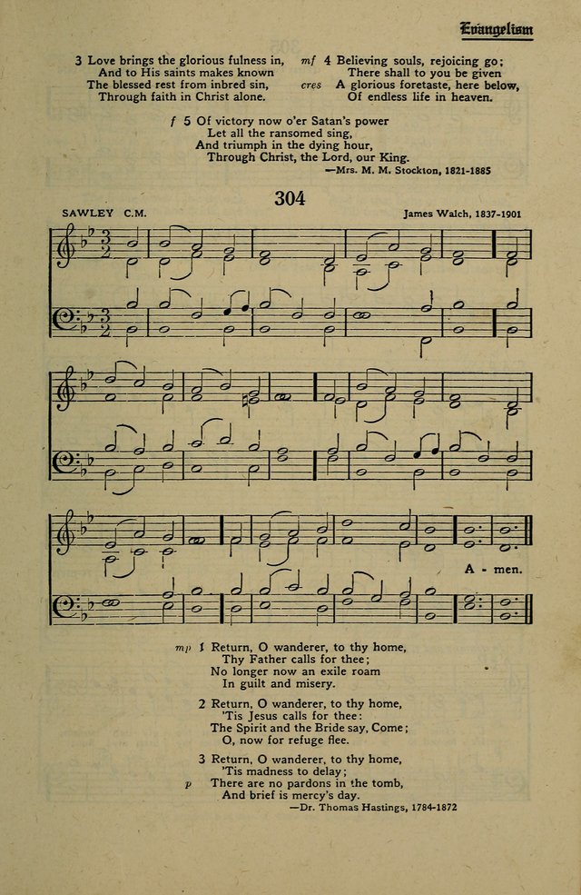 Methodist Hymn and Tune Book: official hymn book of the Methodist Church page 331