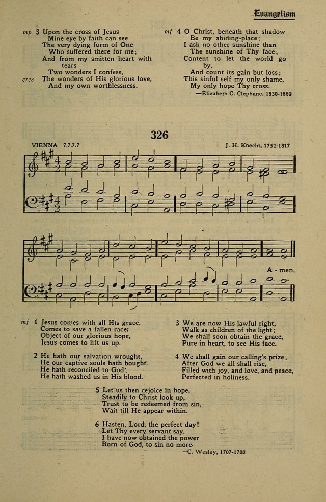 Methodist Hymn and Tune Book: official hymn book of the Methodist Church page 359