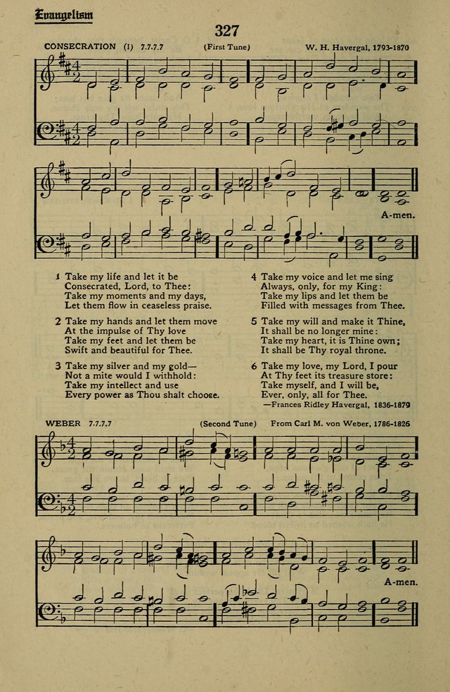 Methodist Hymn and Tune Book: official hymn book of the Methodist Church page 360