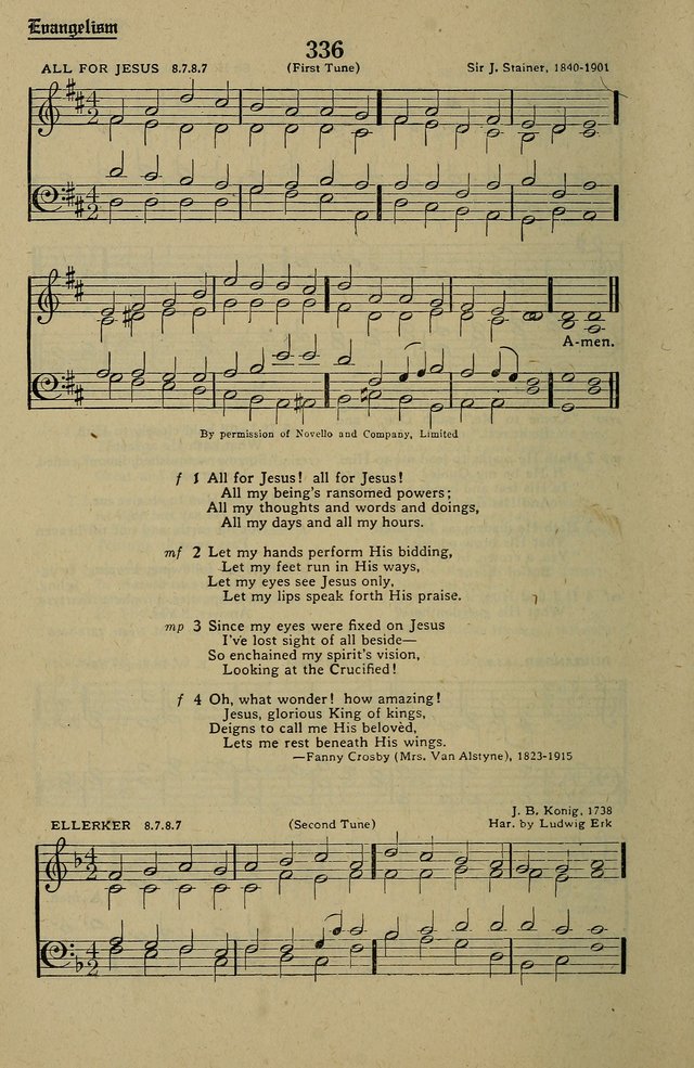Methodist Hymn and Tune Book: official hymn book of the Methodist Church page 370