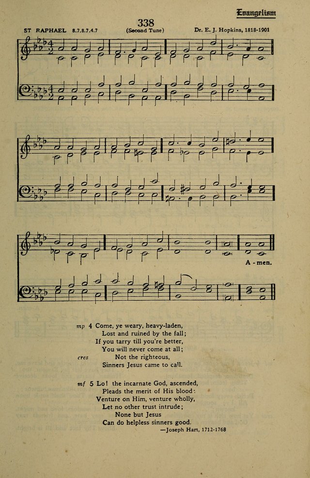 Methodist Hymn and Tune Book: official hymn book of the Methodist Church page 373