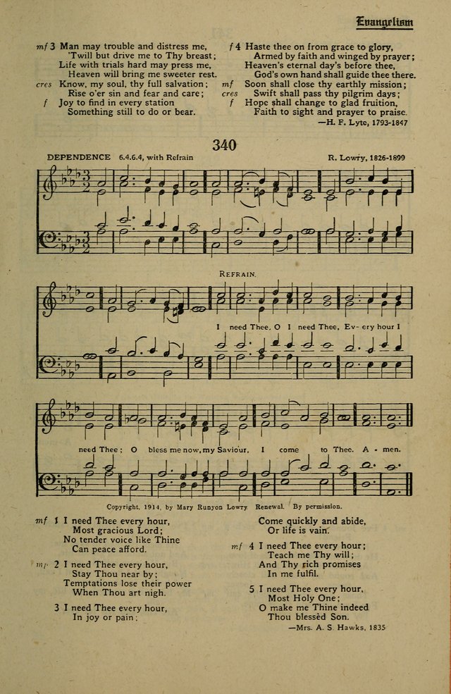 Methodist Hymn and Tune Book: official hymn book of the Methodist Church page 375