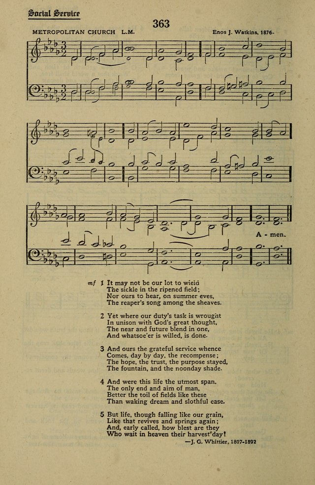 Methodist Hymn and Tune Book: official hymn book of the Methodist Church page 406