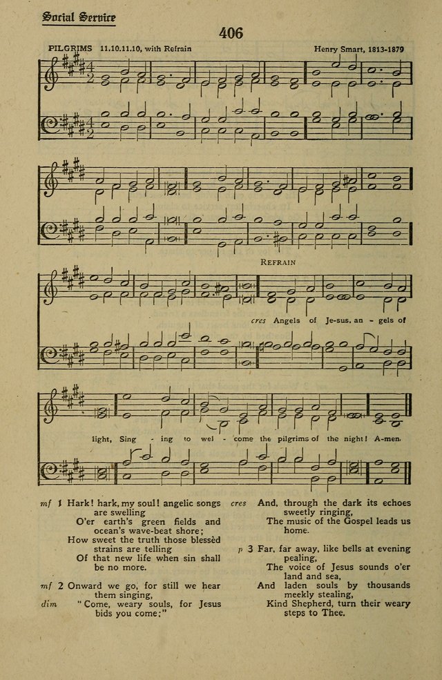 Methodist Hymn and Tune Book: official hymn book of the Methodist Church page 452