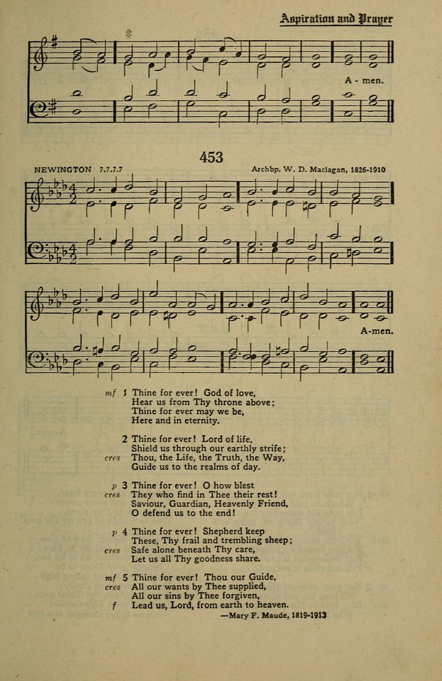 Methodist Hymn and Tune Book: official hymn book of the Methodist Church page 499