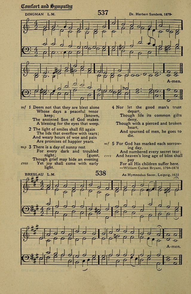 Methodist Hymn and Tune Book: official hymn book of the Methodist Church page 586