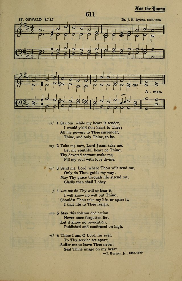 Methodist Hymn and Tune Book: official hymn book of the Methodist Church page 675