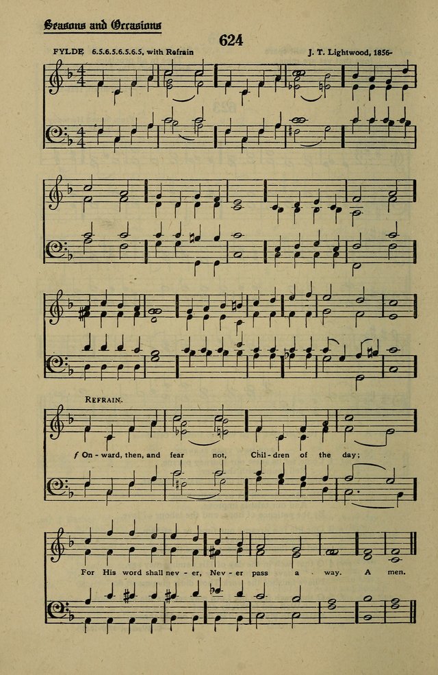 Methodist Hymn and Tune Book: official hymn book of the Methodist Church page 694