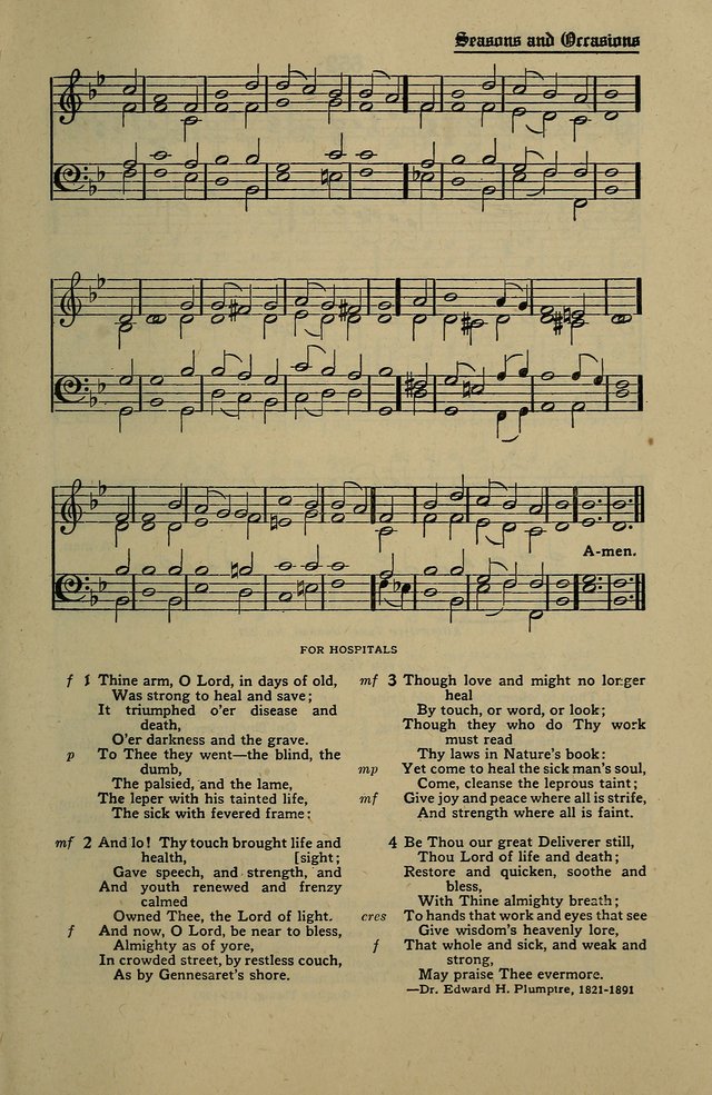 Methodist Hymn and Tune Book: official hymn book of the Methodist Church page 723