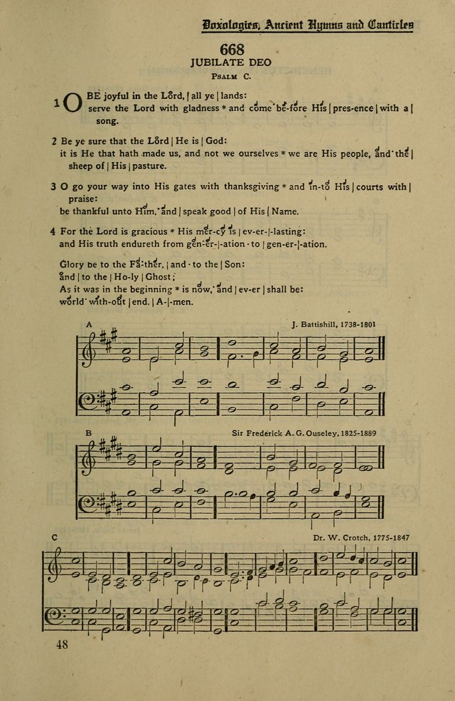 Methodist Hymn and Tune Book: official hymn book of the Methodist Church page 737