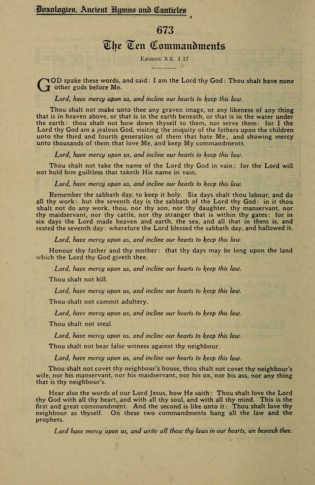 Methodist Hymn and Tune Book: official hymn book of the Methodist Church page 746