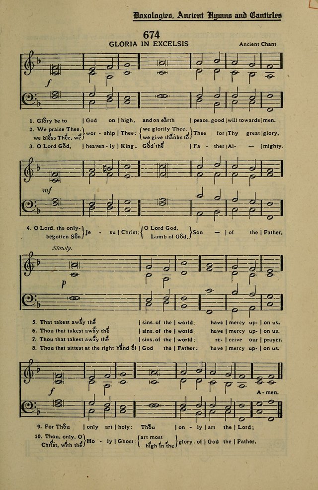 Methodist Hymn and Tune Book: official hymn book of the Methodist Church page 749
