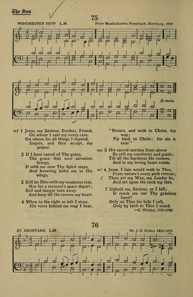 Methodist Hymn and Tune Book: official hymn book of the Methodist Church page 80