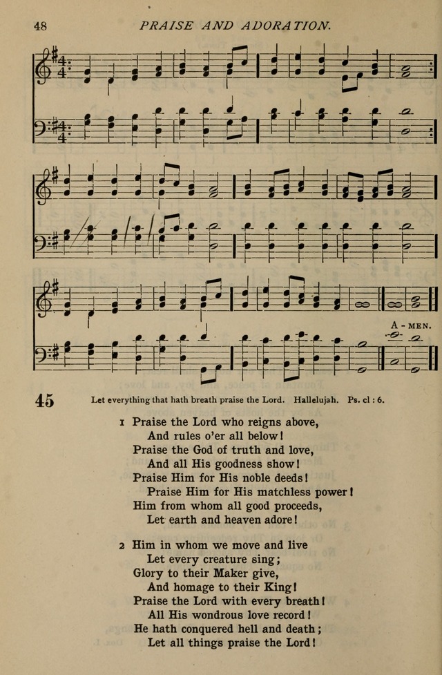 The Magnificat: hymns with tunes page 61
