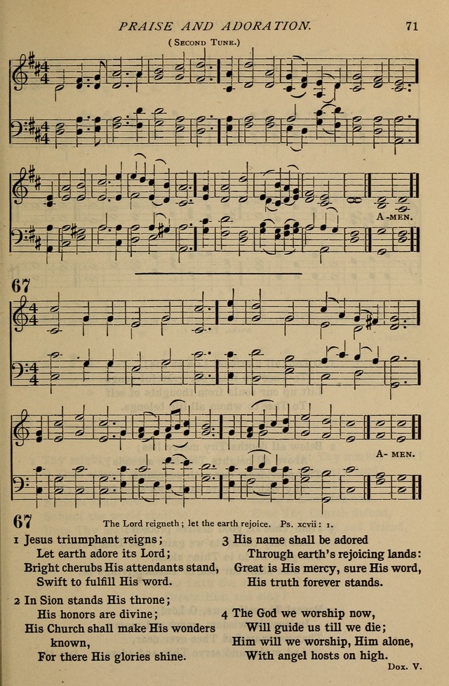 The Magnificat: hymns with tunes page 84