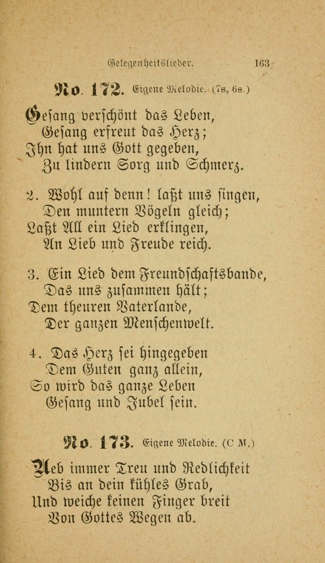 Muntere Lieder: Eine Sammlung der beliebtesten und brauchbarsten Gesänge für Sonntagsschulen und andere christlichen Versammlungen. 3. Aufl. page 168