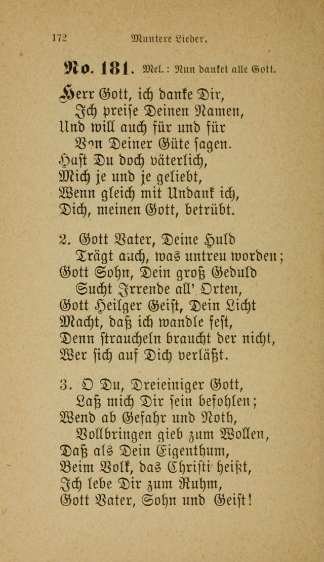 Muntere Lieder: Eine Sammlung der beliebtesten und brauchbarsten Gesänge für Sonntagsschulen und andere christlichen Versammlungen. 3. Aufl. page 177