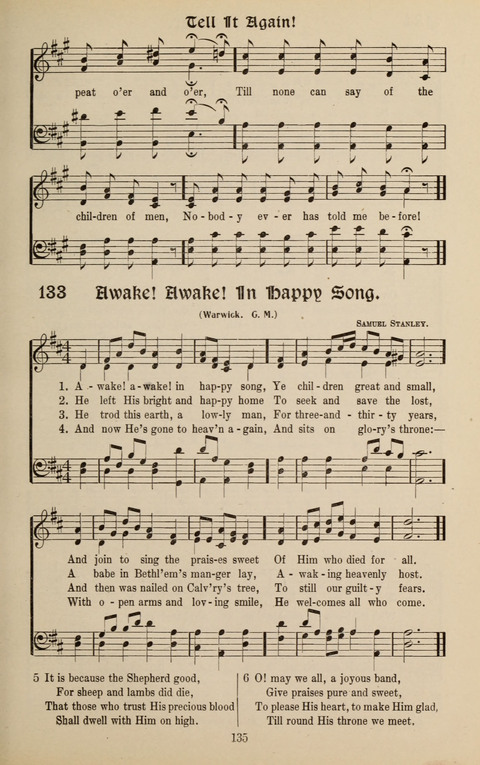 Messages of Love Hymn Book: for Gospel, Sunday School, Special Services and Home Singing page 133