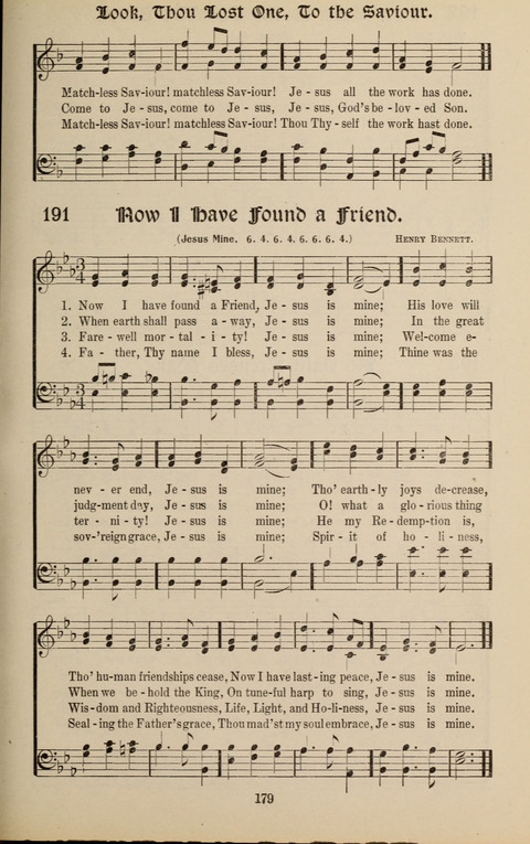 Messages of Love Hymn Book: for Gospel, Sunday School, Special Services and Home Singing page 177
