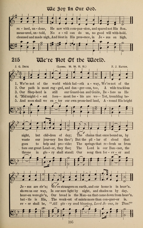 Messages of Love Hymn Book: for Gospel, Sunday School, Special Services and Home Singing page 193