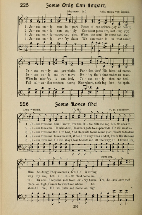 Messages of Love Hymn Book: for Gospel, Sunday School, Special Services and Home Singing page 200