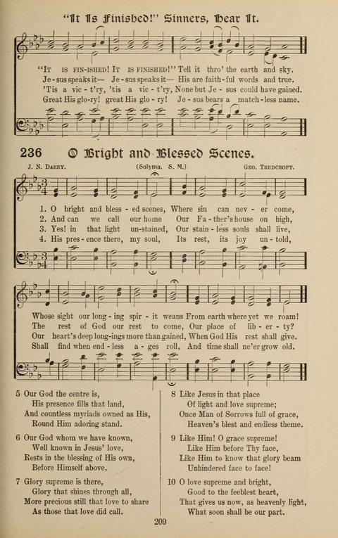 Messages of Love Hymn Book: for Gospel, Sunday School, Special Services and Home Singing page 207