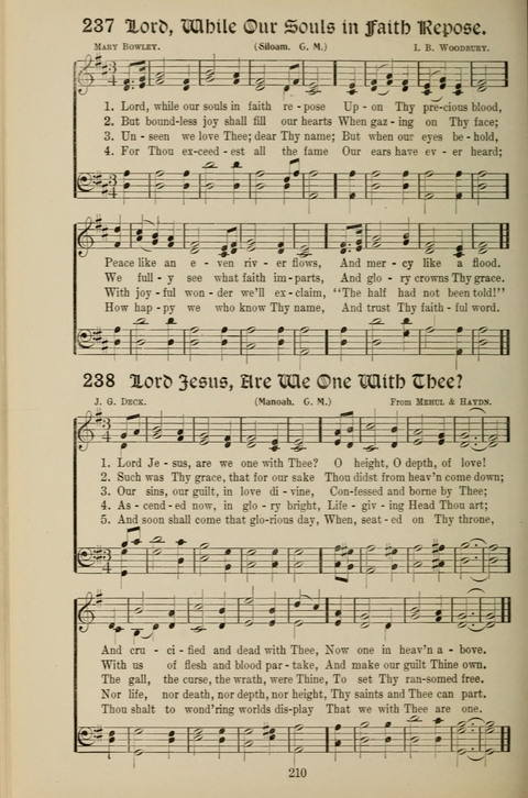Messages of Love Hymn Book: for Gospel, Sunday School, Special Services and Home Singing page 208