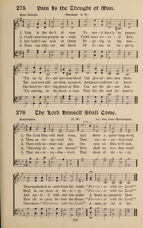 Messages of Love Hymn Book: for Gospel, Sunday School, Special Services and Home Singing page 227