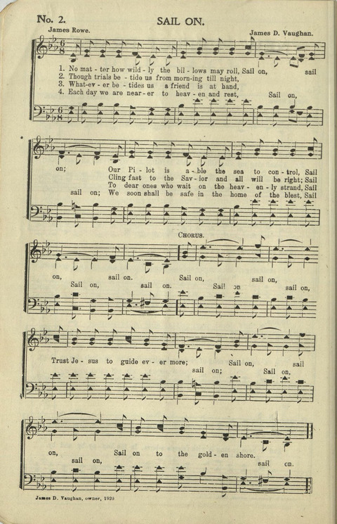Messages of Love Hymn Book: for Gospel, Sunday School, Special Services and Home Singing page 261