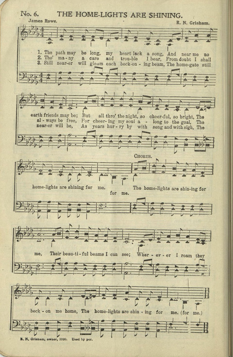 Messages of Love Hymn Book: for Gospel, Sunday School, Special Services and Home Singing page 265