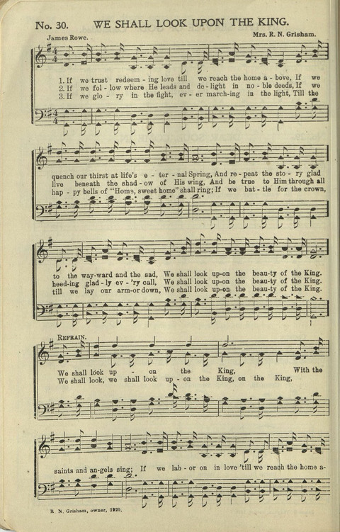 Messages of Love Hymn Book: for Gospel, Sunday School, Special Services and Home Singing page 289
