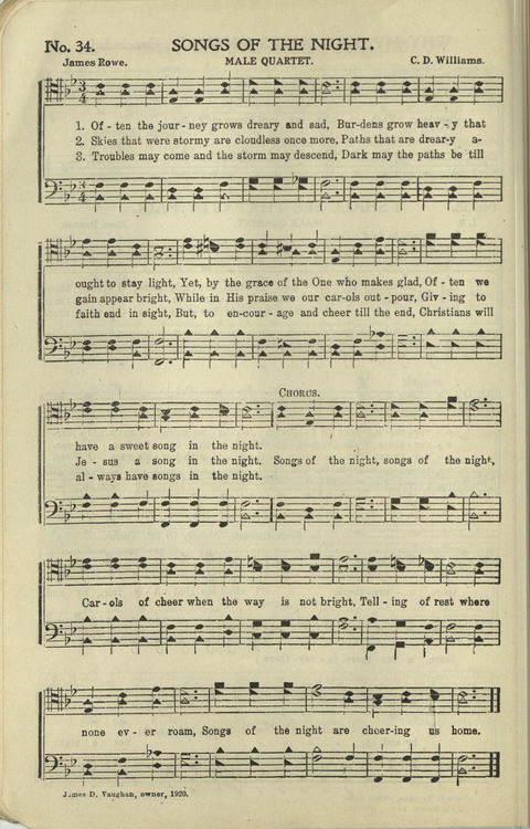 Messages of Love Hymn Book: for Gospel, Sunday School, Special Services and Home Singing page 293