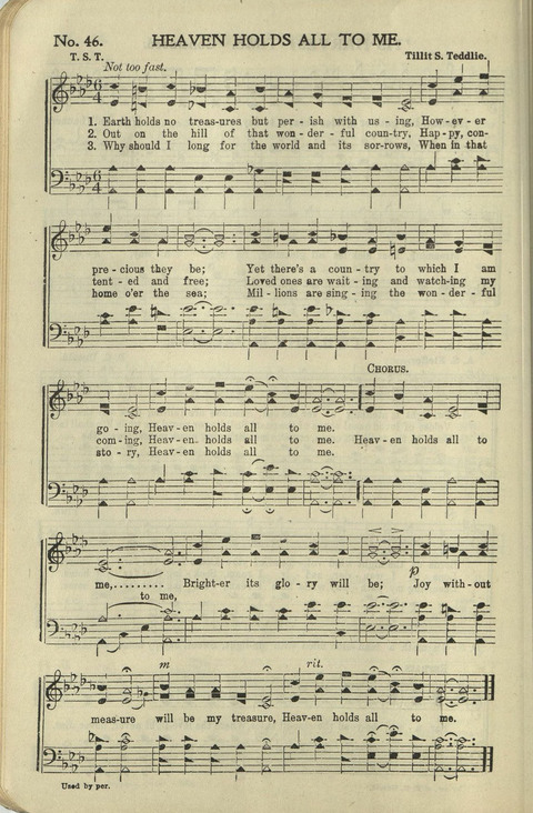 Messages of Love Hymn Book: for Gospel, Sunday School, Special Services and Home Singing page 305